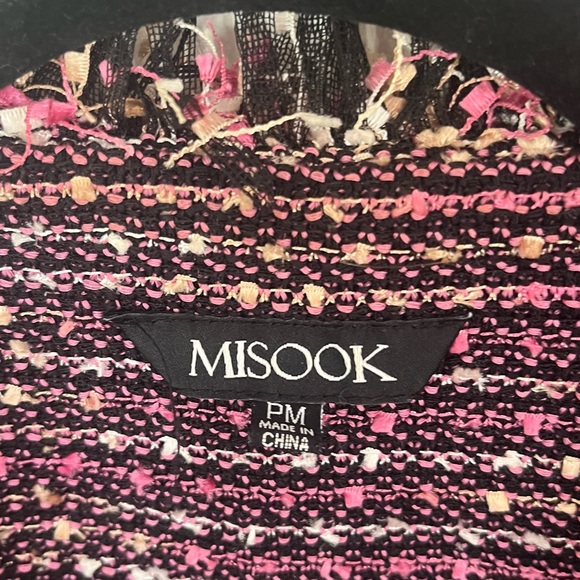 Misook Pink Tweed Jacket - Picture 2 of 4